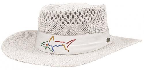 Greg Norman Straw Hat WHITE