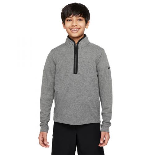 Nike Dri-FIT Victory 1/2 Zip Junior Pullover Anthracite/Wolf Grey/Black Velikost L